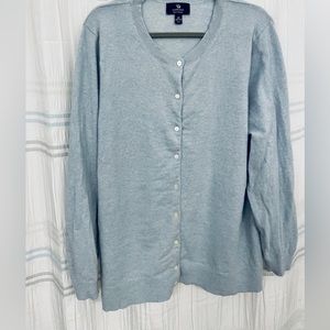 Lands’ End Cashmere cardigan